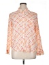 Rails 100% Rayon Orange Long Sleeve Blouse Size XL - photo 1