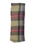 Unbranded Plaid Brown Red Scarf One size - photo 2