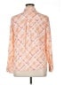 Rails 100% Rayon Orange Long Sleeve Blouse Size XL - photo 2