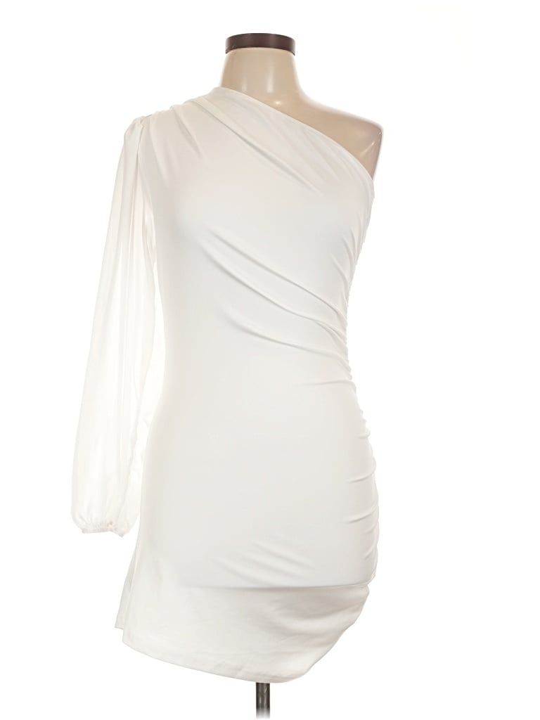 Pre-owned Shein Cocktail Dress In Ivory