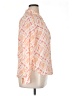 Rails 100% Rayon Orange Long Sleeve Blouse Size XL - photo 4