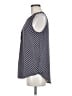 Willi Smith 100% Polyester Blue Sleeveless Blouse Size M - photo 5