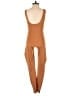 Girlfriend Collective Solid Brown Tan Jumpsuit Size S - photo 2
