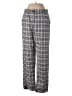 The Upside Plaid Gray Casual Pants Size S - photo 1
