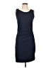 Three Dots Solid Blue Casual Dress Size L - photo 1