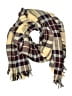 Quagga Green Label 100% Polyester Plaid Brown Tan Scarf One size - photo 1
