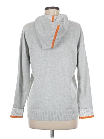 Edinburgh Cashmere Zip Up Hoodie (view 2)