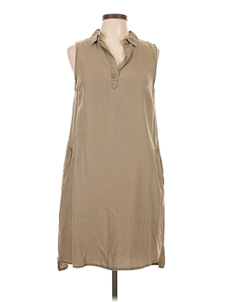 Pre-owned Chelsea & Theodore Casual Dress In Brown