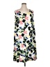 Ellos Floral Ivory Casual Dress Size 1X - photo 1