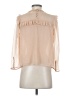 H&M 100% Polyester Ivory 3/4 Sleeve Blouse Size 4 - photo 2