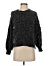 Ann Taylor LOFT 100% Polyester Tweed Black Pullover Sweater Size S - photo 1