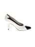 Bally 100% Leather White Heels Size 5 - photo 1