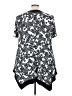 Evans Floral Black Short Sleeve T-Shirt Size 26 - photo 2