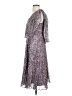Halston Heritage 100% Polyester Animal Print Gray Cocktail Dress Size 0 - photo 5
