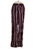 Ambiance Apparel 100% Rayon Stripes Red Casual Pants Size S - photo 1
