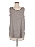 Ann Taylor LOFT 100% Polyester Gray Casual Dress Size M - photo 1