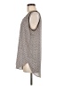 Ann Taylor LOFT 100% Polyester Gray Casual Dress Size M - photo 5