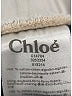 Chloé 100% Cotton Color Block Ivory White Shorts Size 8 - photo 3