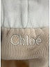 Chloé 100% Cotton Color Block Ivory White Shorts Size 8 - photo 8