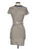 Olivia Rae Stripes Ivory Casual Dress Size L - photo 2