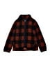 OshKosh B'gosh 100% Polyester Plaid Brown Cardigan Size 6 - photo 1