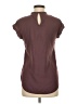 Express Burgundy Short Sleeve Blouse Size XS - photo 2