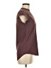Express Burgundy Short Sleeve Blouse Size XS - photo 4