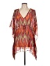 MICHAEL Michael Kors 100% Polyester Orange Kimono Size Lg - XL - photo 1