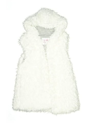 Justice Faux Fur Vest (view 1)