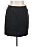 Ellen Tracy Solid Black Gray Casual Skirt Size XL - photo 1