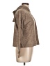 Zoe + Phoebe Solid Brown Sweatshirt Size L - photo 4