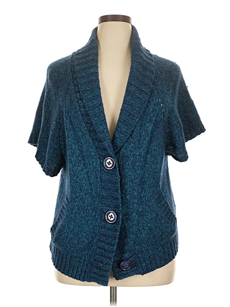 Pre-owned Old Navy Cardigan Sweater In Blue