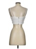 Princess Polly Silver Tube Top Size 4 - photo 2