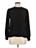 CeCe Black Long Sleeve Blouse Size M - photo 1