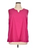 Covington Pink Sleeveless Blouse Size 1X - photo 1
