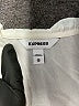 Express 100% Rayon Ivory Long Sleeve Blouse Size XS - photo 7