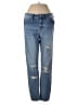 STUDIO BLUE Hearts Blue Jeans Size 28 waist - photo 1
