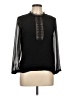 Yyigal Black Long Sleeve Blouse Size L - photo 1