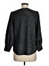 Ro & De Metallic Gray 3/4 Sleeve Blouse Size M - photo 2