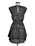H&M 100% Polyester Paisley Gray Cocktail Dress Size 6 - photo 2