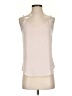 J.Crew 100% Polyester Pink Ivory Sleeveless Blouse Size 2 - photo 1