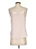 J.Crew 100% Polyester Pink Ivory Sleeveless Blouse Size 2 - photo 2