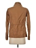 Old Navy 100% Cotton Solid Brown Jacket Size XS - photo 2