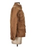 Old Navy 100% Cotton Solid Brown Jacket Size XS - photo 4