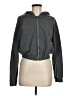 Shein 100% Polyester Gray Zip Up Hoodie Size 8 - 10 - photo 1