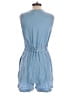 MNG 100% Lyocell Solid Blue Romper Size S - photo 2