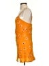 Polly 100% Polyester Orange Casual Dress Size 4 - photo 5