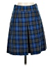 ASOS Plaid Blue Casual Skirt Size 2 - photo 1
