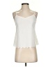 E by Eloise 100% Polyester Ivory Tank Top Size XS - photo 1
