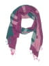 Unbranded Plaid Purple Blue Scarf One size - photo 1
